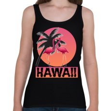 PRINTFASHION Hawaii - Női atléta - Fekete