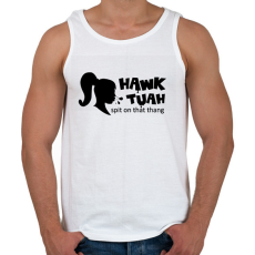 PRINTFASHION Hawk Tuah - Black - Férfi atléta - Fehér
