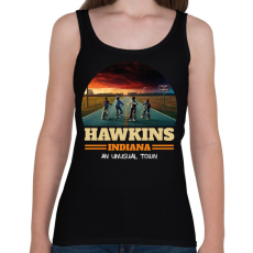 PRINTFASHION #hawkins - Női atléta - Fekete