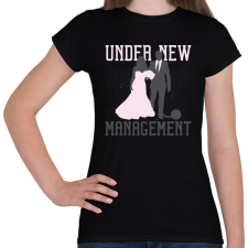 PRINTFASHION Házasság - Női póló - Fekete női póló