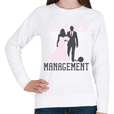 PRINTFASHION Házasság - Női pulóver - Fehér női pulóver, kardigán