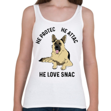 PRINTFASHION HE protec - Női atléta - Fehér