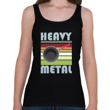 PRINTFASHION Heavy metal - Női atléta - Fekete női trikó