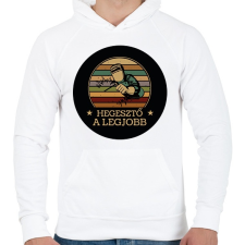 PRINTFASHION Hegesztő - A legjobb - Férfi kapucnis pulóver - Fehér női pulóver, kardigán