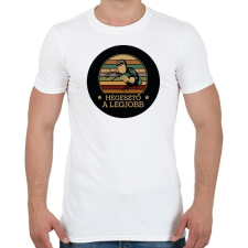 PRINTFASHION Hegesztő - A legjobb - Férfi póló - Fehér férfi póló