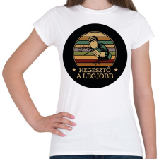 PRINTFASHION Hegesztő - A legjobb - Női póló - Fehér női póló