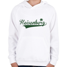 PRINTFASHION Heisenberg  - Gyerek kapucnis pulóver - Fehér gyerek pulóver, kardigán