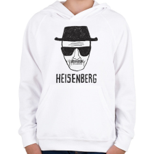 PRINTFASHION Heisenberg rajz - Gyerek kapucnis pulóver - Fehér gyerek pulóver, kardigán
