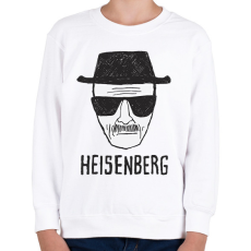PRINTFASHION Heisenberg rajz - Gyerek pulóver - Fehér