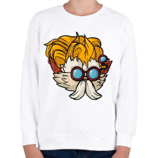 PRINTFASHION Hejmer - Gyerek pulóver - Fehér gyerek pulóver, kardigán