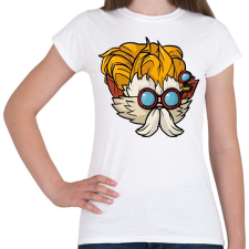 PRINTFASHION Hejmer - Női póló - Fehér női póló