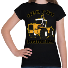 PRINTFASHION Hektár harcos  - Női póló - Fekete