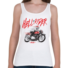 PRINTFASHION Hell Rider - Női atléta - Fehér