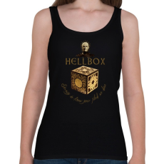 PRINTFASHION HELLBOX-HELLREISER 2 - Női atléta - Fekete