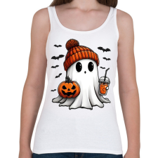 PRINTFASHION helloween - Női atléta - Fehér női trikó