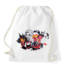 PRINTFASHION helluva boss #2 - Sportzsák, Tornazsák - Fehér tornazsák