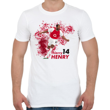 PRINTFASHION Henry - Férfi póló - Fehér férfi póló