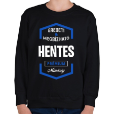 PRINTFASHION Hentes prémium minőség - Gyerek pulóver - Fekete gyerek pulóver, kardigán