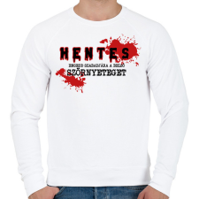 PRINTFASHION Hentes - Szörnyeteg - Férfi pulóver - Fehér férfi pulóver, kardigán