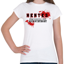 PRINTFASHION Hentes - Szörnyeteg - Női póló - Fehér női póló