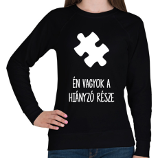 PRINTFASHION Hiányzó rész1 - Női pulóver - Fekete