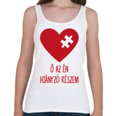 PRINTFASHION Hiányzó rész2 - Női atléta - Fehér