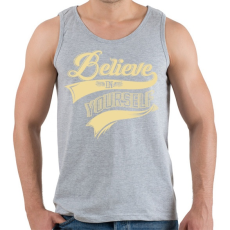 PRINTFASHION Higgy magadban! - Férfi atléta - Sport szürke