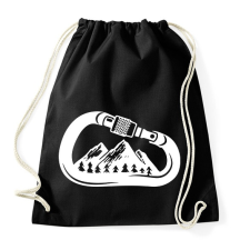 PRINTFASHION Hiking - Sportzsák, Tornazsák - Fekete tornazsák