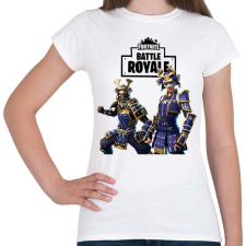 PRINTFASHION Hime& Musha Fortnite - Női póló - Fehér női póló