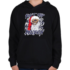 PRINTFASHION Hinni benne - Gyerek kapucnis pulóver - Fekete