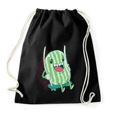 PRINTFASHION Hintázó dinnye - Sportzsák, Tornazsák - Fekete tornazsák