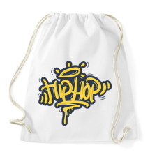 PRINTFASHION Hip-hop - Sportzsák, Tornazsák - Fehér tornazsák