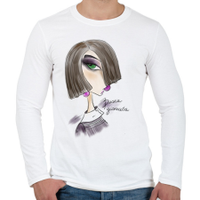 PRINTFASHION HiPaint_1719690328535 - Férfi hosszú ujjú póló - Fehér férfi póló