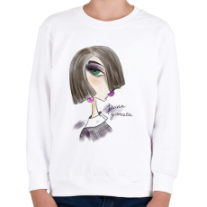 PRINTFASHION HiPaint_1719690328535 - Gyerek pulóver - Fehér