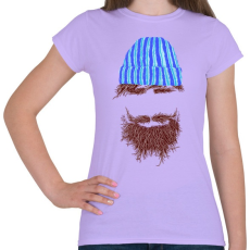 PRINTFASHION Hipszter - Női póló - Viola