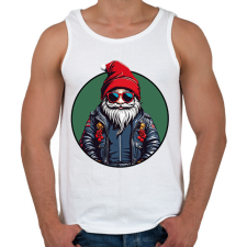 PRINTFASHION Hipszter Télapó - Férfi atléta - Fehér atléta, trikó