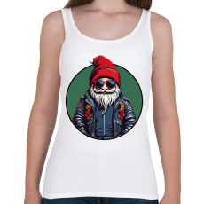 PRINTFASHION Hipszter Télapó - Női atléta - Fehér