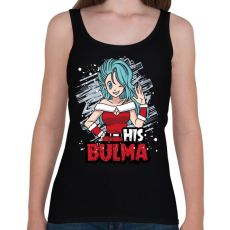 PRINTFASHION His Bulma - Női atléta - Fekete