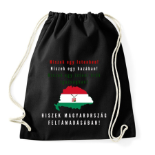 PRINTFASHION HISZEK EGY MINTA - Sportzsák, Tornazsák - Fekete tornazsák