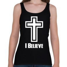 PRINTFASHION Hiszek - Női atléta - Fekete