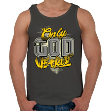 PRINTFASHION Hit - Férfi atléta - Sötétszürke atléta, trikó