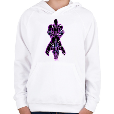 PRINTFASHION HIT - Gyerek kapucnis pulóver - Fehér