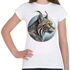 PRINTFASHION Hiúz - Női póló - Fehér