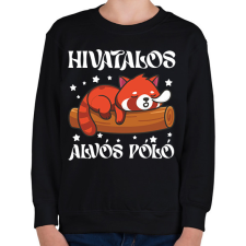 PRINTFASHION HIVATALOS ALVÓS PÓLÓ - Gyerek pulóver - Fekete gyerek pulóver, kardigán