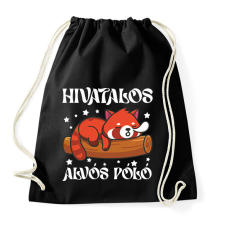 PRINTFASHION HIVATALOS ALVÓS PÓLÓ - Sportzsák, Tornazsák - Fekete tornazsák
