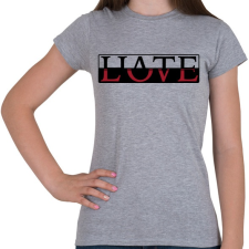 PRINTFASHION HL3-03 - Női póló - Sport szürke női póló