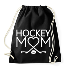 PRINTFASHION Hockey Mom - Sportzsák, Tornazsák - Fekete tornazsák