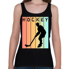 PRINTFASHION Hockey - Női atléta - Fekete
