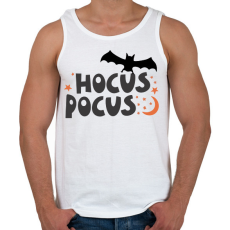 PRINTFASHION Hocus pocus - Férfi atléta - Fehér