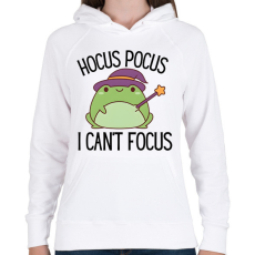 PRINTFASHION Hocus pocus  - Női kapucnis pulóver - Fehér